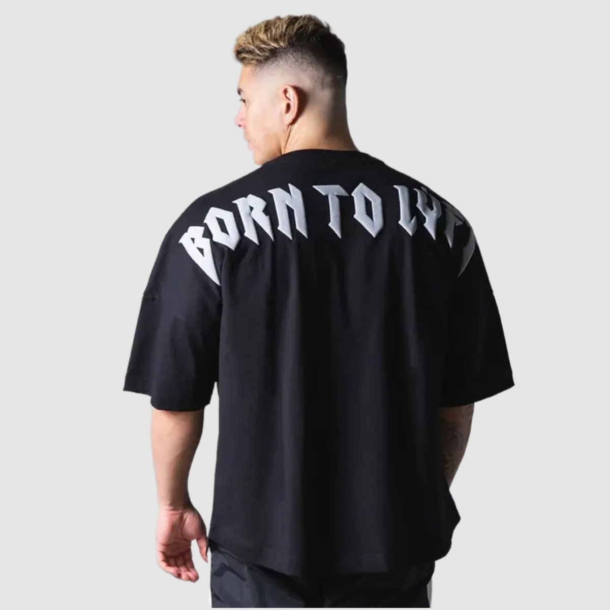 "Born To Lyft" Oversized Men's Shirt