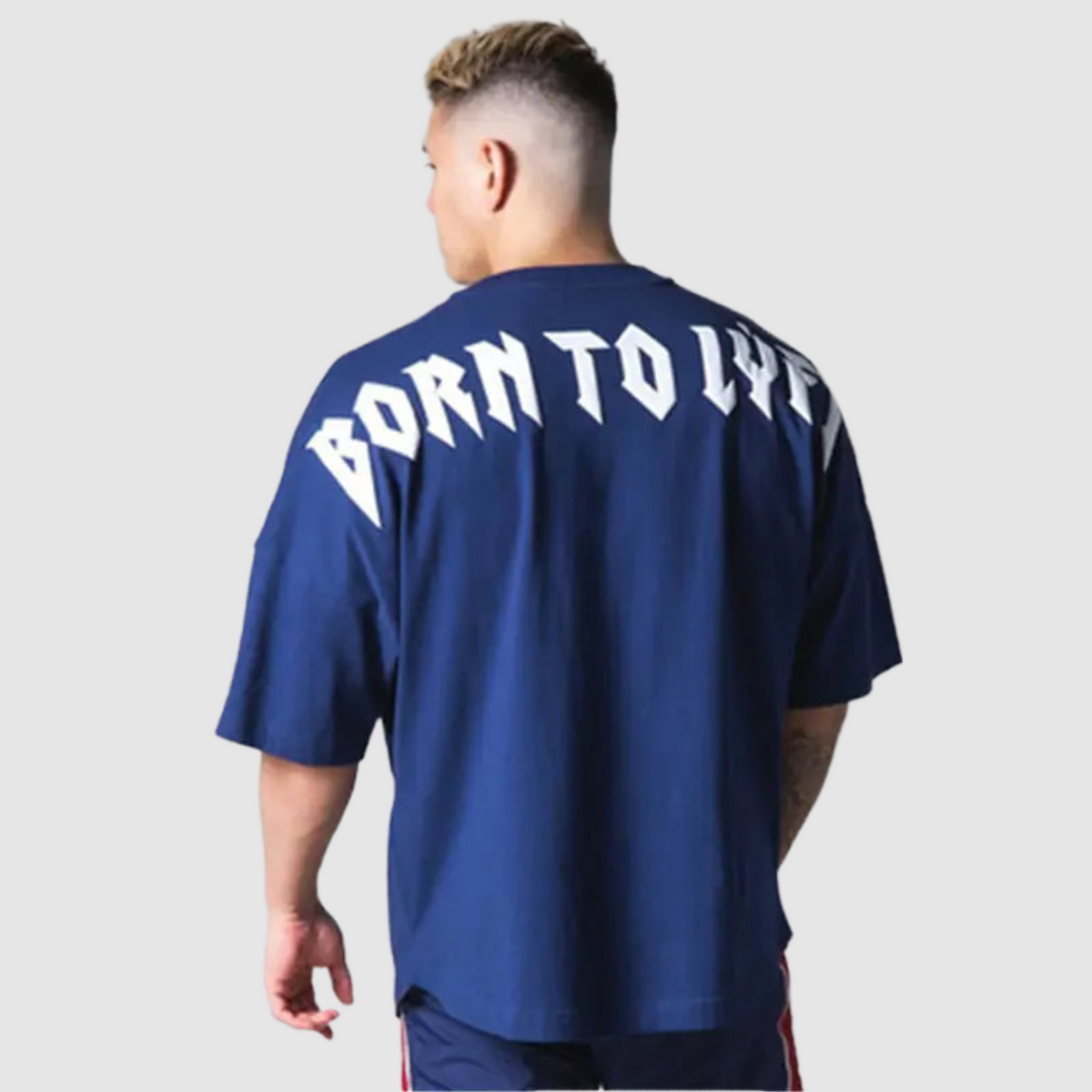 "Born To Lyft" Oversized Men's Shirt