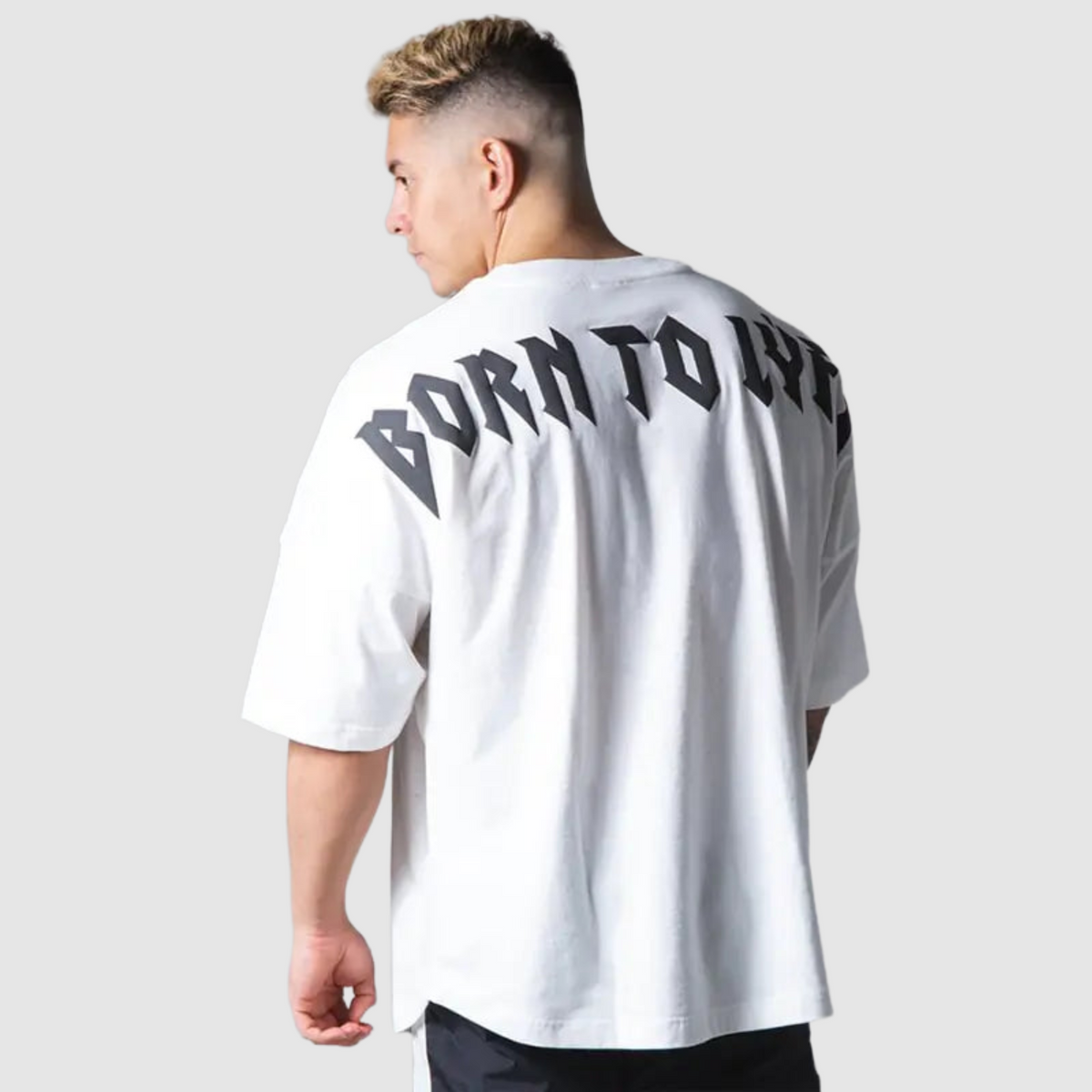 "Born To Lyft" Oversized Men's Shirt