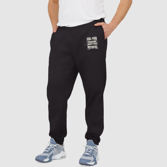 Men’s Adidas x Fitness Fuel Fleece Joggers "Ignite Your Potential"
